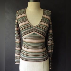 Vintage Missoni Wool Pullover Italian Knit XS